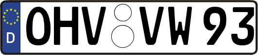 OHV-VW93