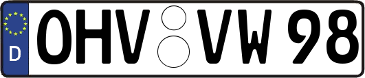 OHV-VW98