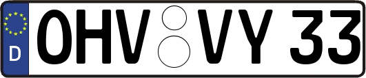 OHV-VY33
