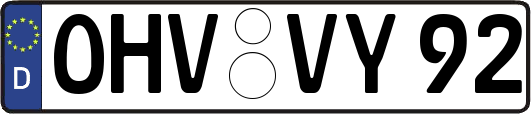 OHV-VY92