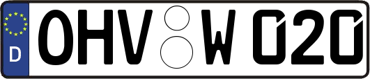 OHV-W020