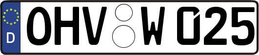 OHV-W025
