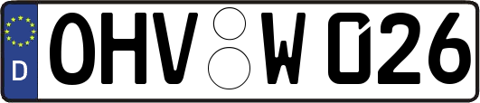 OHV-W026