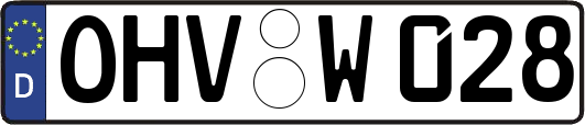 OHV-W028