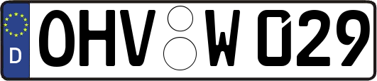 OHV-W029