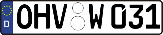 OHV-W031