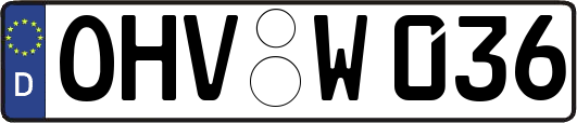 OHV-W036