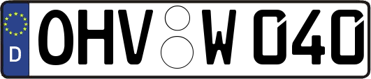 OHV-W040