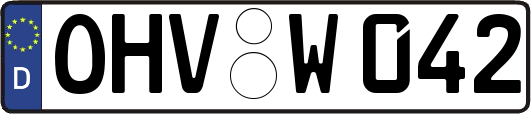 OHV-W042