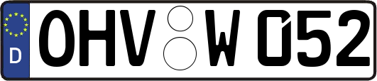 OHV-W052