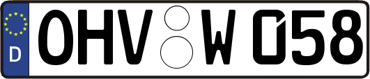 OHV-W058