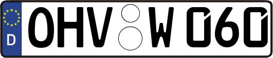 OHV-W060