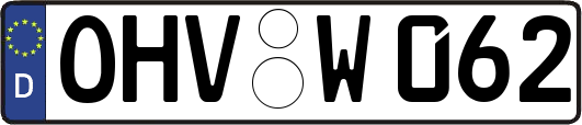 OHV-W062