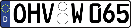 OHV-W065