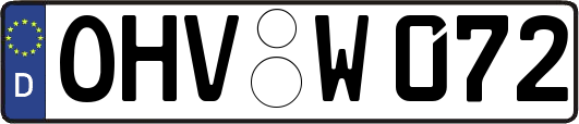 OHV-W072