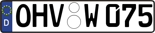 OHV-W075