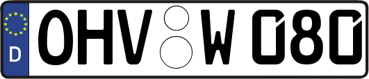 OHV-W080