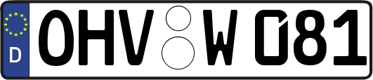 OHV-W081