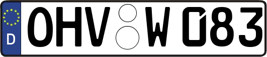OHV-W083