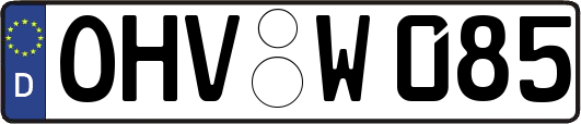 OHV-W085