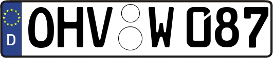 OHV-W087