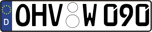 OHV-W090