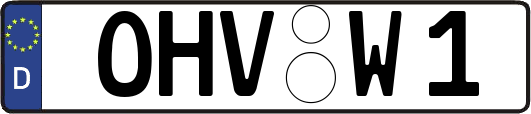 OHV-W1