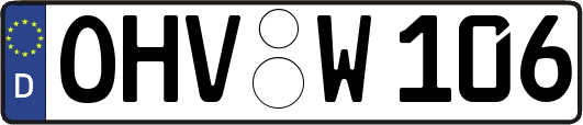 OHV-W106