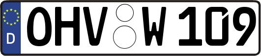 OHV-W109