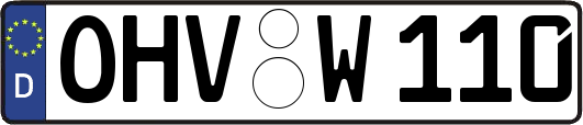 OHV-W110