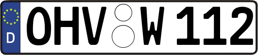 OHV-W112