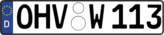 OHV-W113