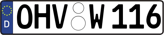 OHV-W116
