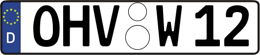 OHV-W12