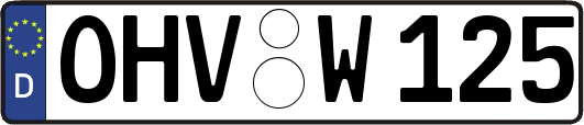 OHV-W125