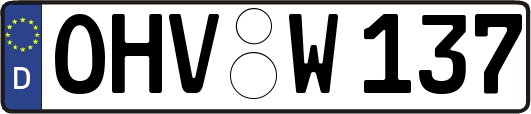 OHV-W137