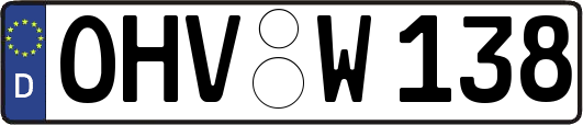 OHV-W138