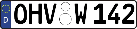 OHV-W142