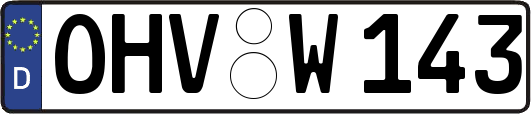 OHV-W143