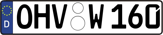 OHV-W160