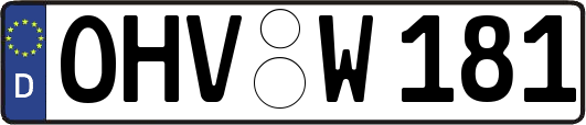 OHV-W181