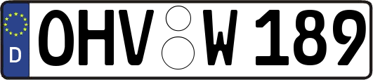 OHV-W189