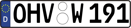 OHV-W191