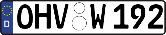 OHV-W192