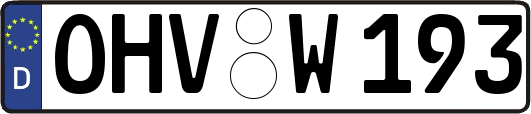 OHV-W193