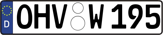OHV-W195