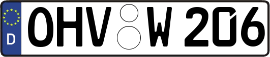 OHV-W206