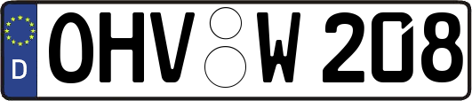 OHV-W208