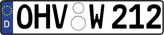 OHV-W212