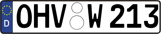 OHV-W213